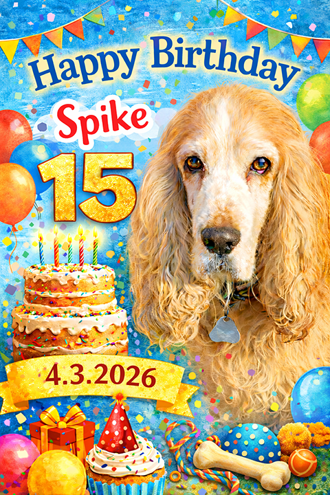 15 Jahre Spike: Happy Birthday